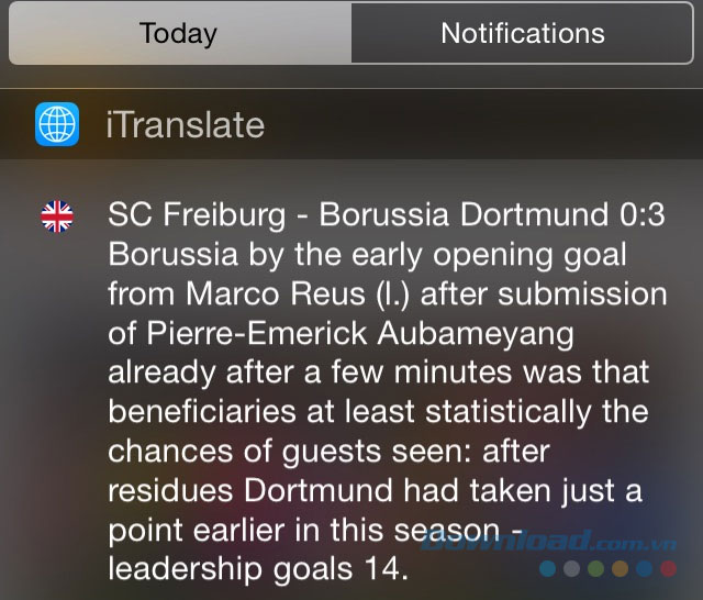 Tải iTranslate cho iOS