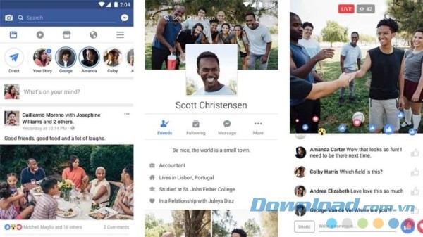 Facebook mạng xã hội tuyệt hơn cả Snapchat