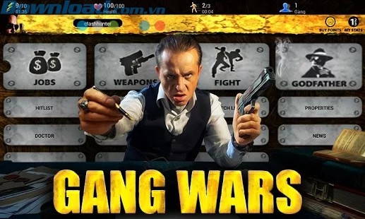 Giao diện game Gang Wars