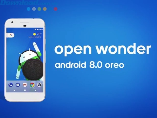 Google công bố nền tảng di động Android Oreo