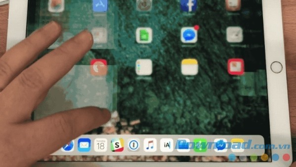 Đóng ứng dụng trên iPad cài iOS 11