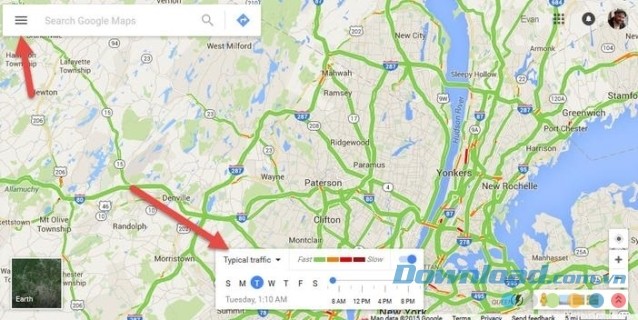 Google Maps liên tục cập nhật tình hình giao thông
