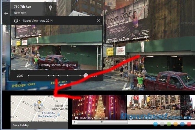 Google Maps hiện hình ảnh minh họa công ty