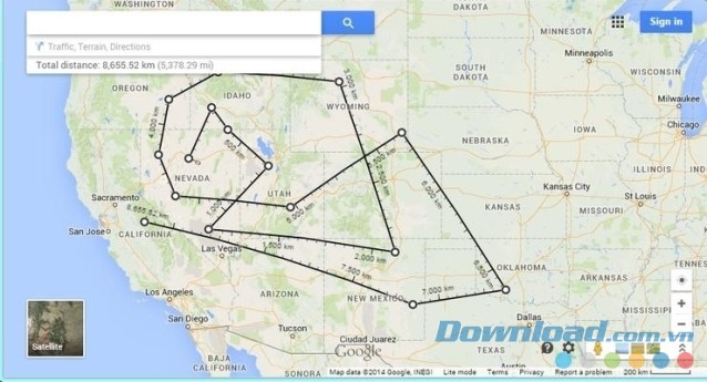 Google Maps chỉ đường