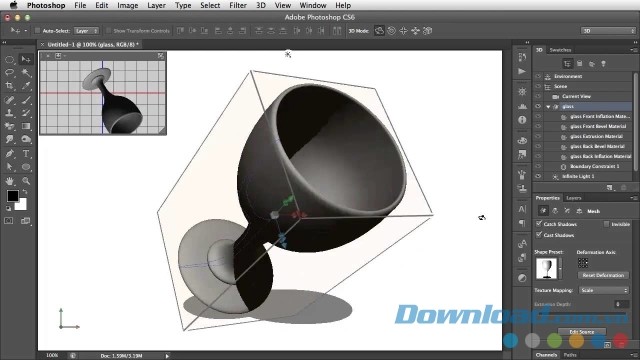 Hướng dẫn cách chuyển ảnh 2d thành 3d trong photoshop để tạo ra những bức ảnh 3D sống động