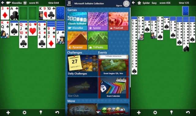 1.Microsoft Solitaire Collection