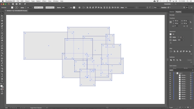 Xây dựng hình dạng trong Adobe Illustrator 