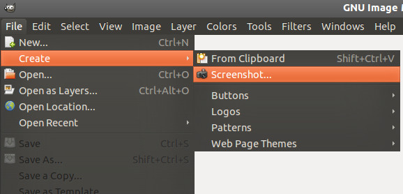 Tạo layer mới trong GIMP