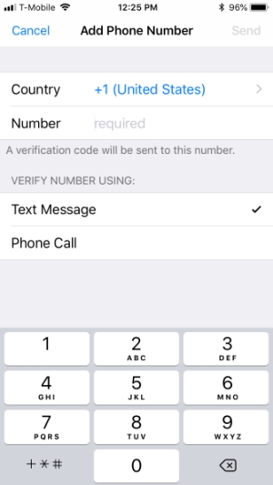Thêm số điện thoại nhận mã xác thực apple id