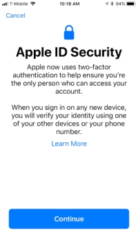 Apple ID Security