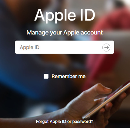 Đăng nhập apple ID