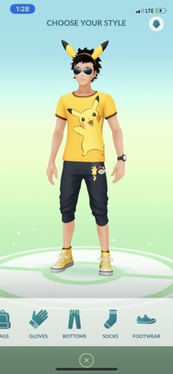 Thay đổi phong cách nhân vật của bạn trong Pokémon Go