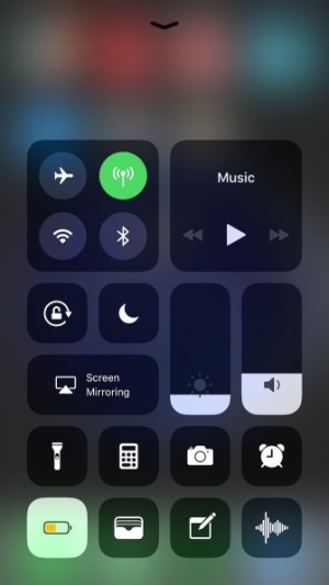 Control Center của iOS