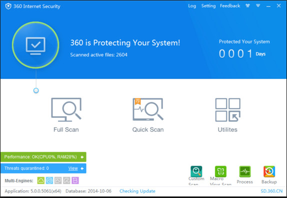 Phần mềm bảo mật 360 Internet Security