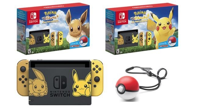 Trọn bộ chơi game Pokémon Let's Go cho Nintendo Switch
