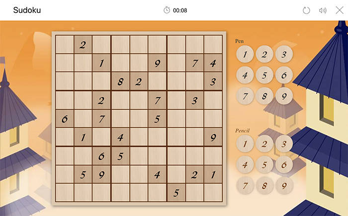 game sudoku trên bing