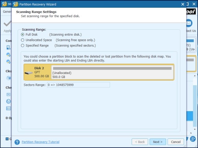 Sửa lỗi ổ đĩa bị unallocated bằng MiniTool Partition Wizard