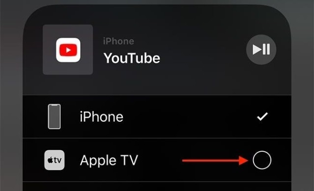 Dùng AirPlay để phản chiếu màn hình iPhone, iPad lên TV