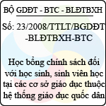 thong tu 05 2008 ttlt bldtbxh bqp btc