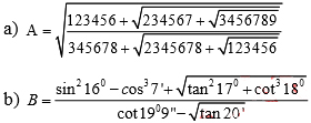 Đề thi giải toán MTCT môn Toán THCS