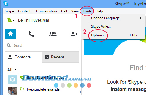 Tùy biến giao diện Skype 2024 với font chữ mới nhất, bạn sẽ không chỉ cảm thấy thú vị mà còn đượm chút cá tính riêng của mình vào giao diện của ứng dụng. Với Skype mới nhất, bạn có thể tự do tùy biến giao diện cũng như đổi font chữ sao cho phù hợp với phong cách sở thích của bạn.