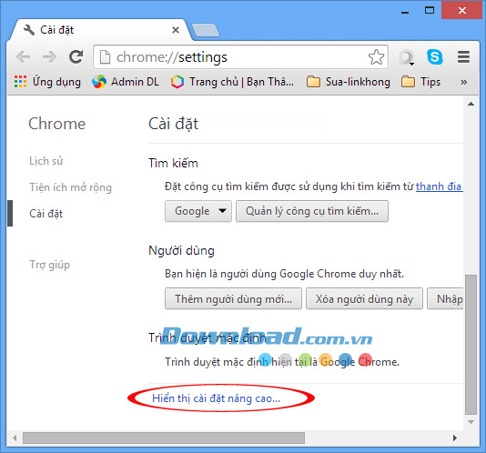 Khắc phục lỗi không kết nối Internet trên Chrome