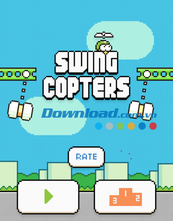 Mẹo chơi game Swing Copters đạt điểm cao