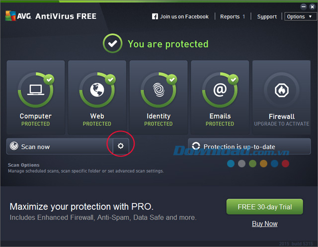 Hướng dẫn cài đặt và sử dụng AVG AntiVirus Free diệt virus