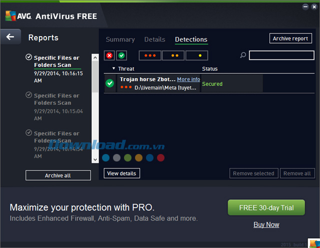 Hướng dẫn cài đặt và sử dụng AVG AntiVirus Free diệt virus