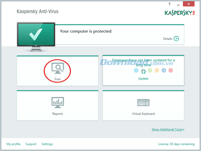 Cài đặt và sử dụng Kaspersky Anti-Virus diệt Virus hiệu quả