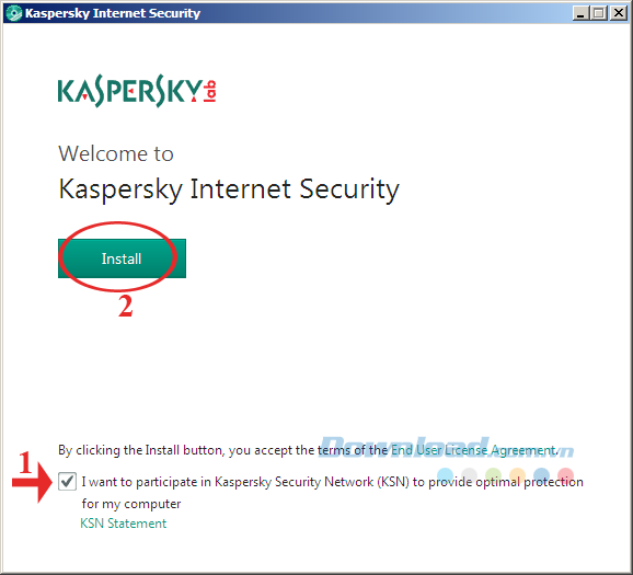Hướng dẫn tải và cài đặt Kaspersky Internet Security