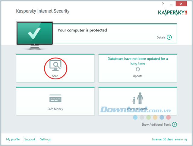 Bảo mật hệ thống toàn diện với Kaspersky Internet Security