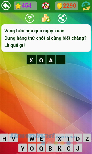 Đáp án trò chơi Đố vui dân gian - Phần 15