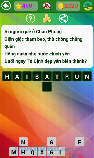 Đáp án trò chơi Đố vui dân gian - Phần 15