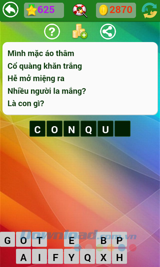 Đáp án trò chơi Đố vui dân gian - Phần 19