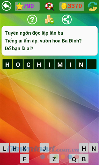 Đáp án trò chơi Đố vui dân gian - Phần 23