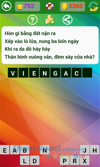 Đáp án trò chơi Đố vui dân gian - Phần 23