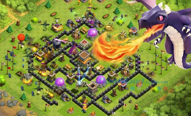 Cách kết hợp quân trong Clash of Clans