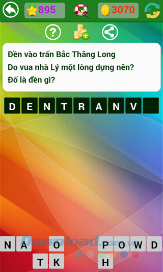 Đáp án trò chơi Đố vui dân gian - Phần 26