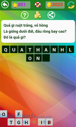 Đáp án trò chơi Đố vui dân gian - Phần 26