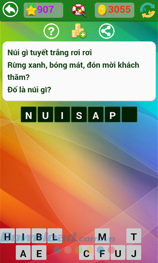 Đáp án trò chơi Đố vui dân gian - Phần 26