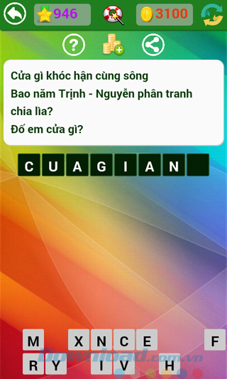 Đáp án trò chơi Đố vui dân gian - Phần 27