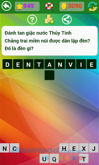 Đáp án trò chơi Đố vui dân gian - Phần 27