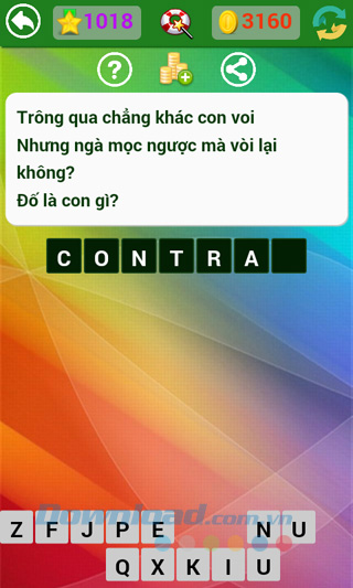 Đáp án trò chơi Đố vui dân gian - Phần 29