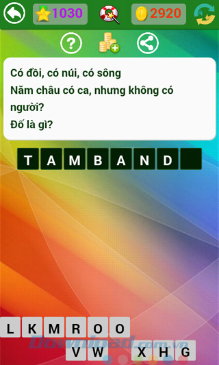 Đáp án trò chơi Đố vui dân gian - Phần 29