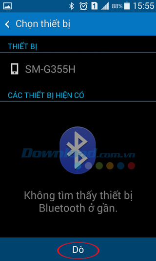 Cách chia sẻ danh bạ qua Bluetooth trên Android