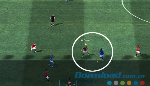 Kỹ thuật kèm người trong FIFA Online 3