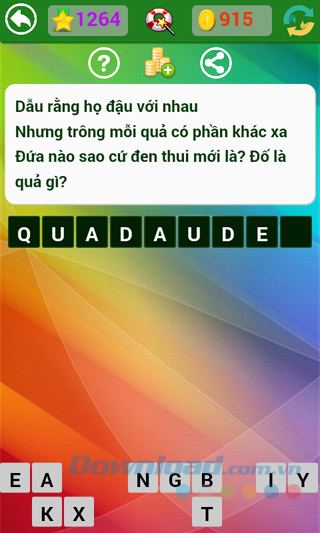 Đáp án trò chơi Đố vui dân gian - Phần 34