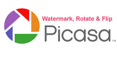 Cách thêm watermark, xoay và lật ảnh với Picasa