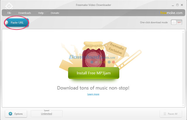 Hướng dẫn tải video trên Internet với Freemake Video Downloader